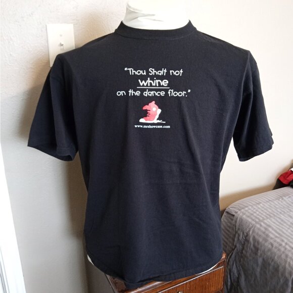 Vintage Collectible John Robinson shirt: Thou shalt not whine on the dance floor - Picture 2 of 8